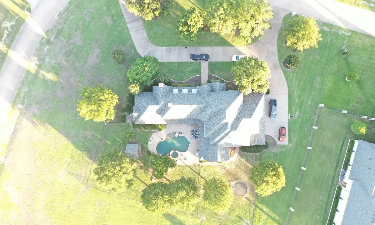 New shingle roof installation on a home in Poplar Bluff